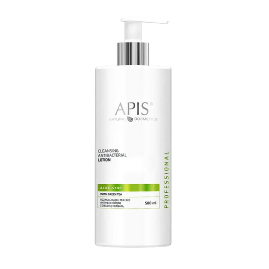 Apis Acne-Stop Leche Limpiadora Antibacteriana y Desmaquillante Folicular: Limpia en Profundidad, Controla la Grasa y Equilibra la Flora de la Piel