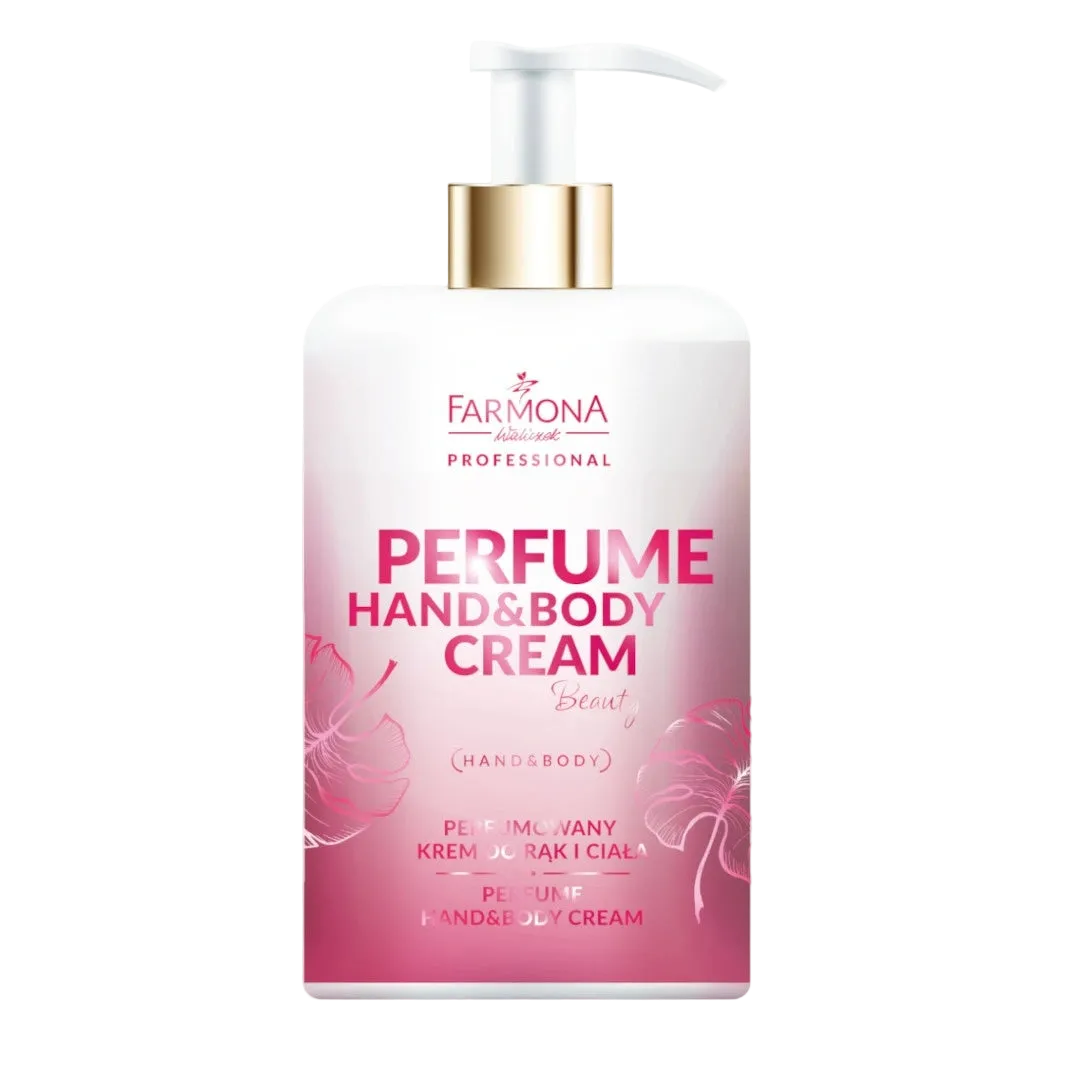 Farmona Perfume Hand &amp; Body Crema perfumada hidratante para manos, 300 ml