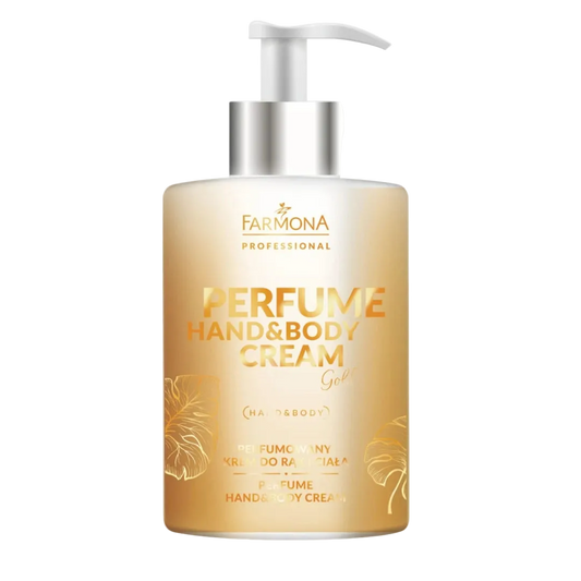 Farmona Perfume Hand &amp; Body  Crema perfumada con partículas de oro para manos, 300 ml