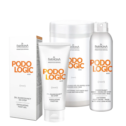Exfoliating foot gel with fruit acids, 75 ml