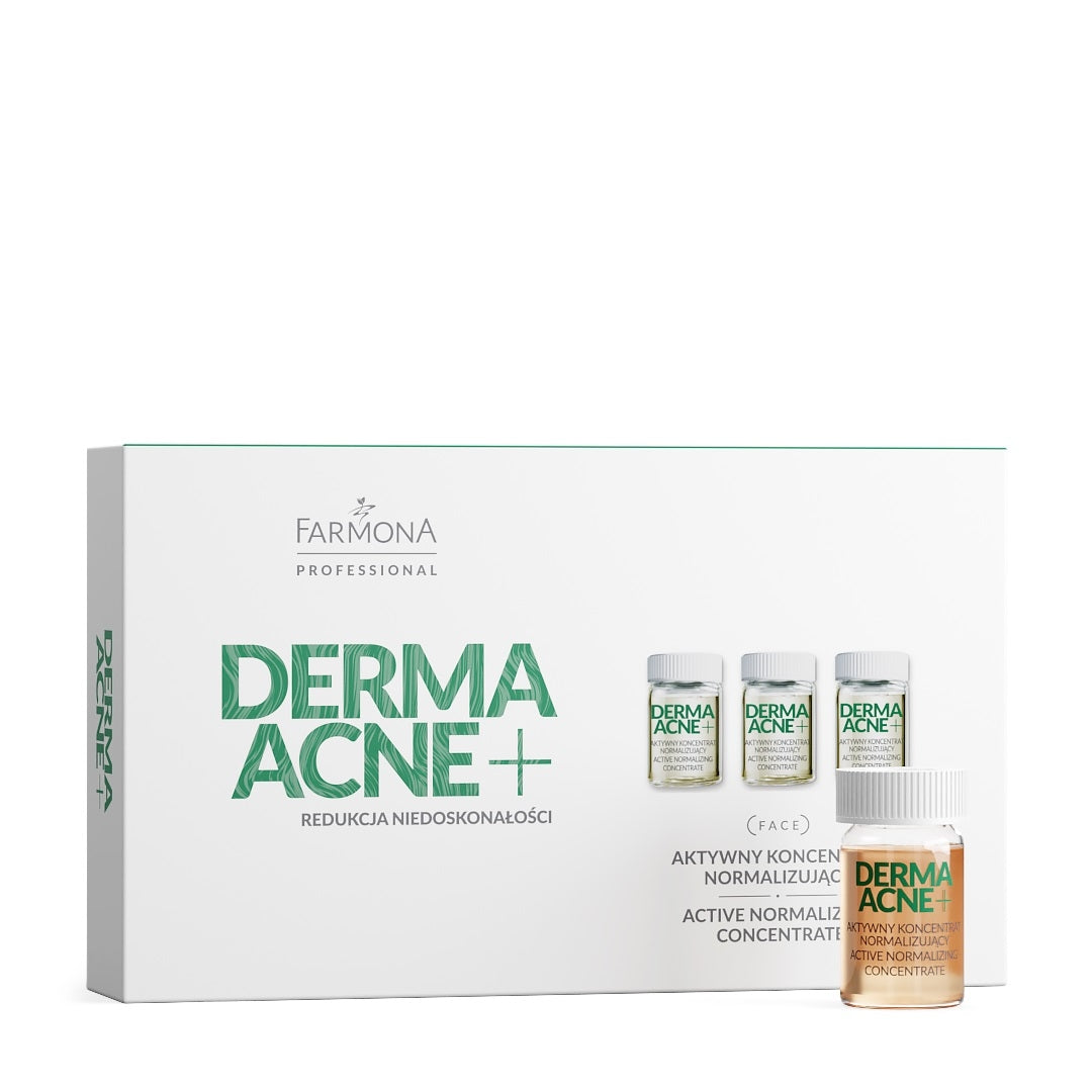 Farmona Derma Acne+ Concentrado seborregulador para piel acneica 5 x 5 ml