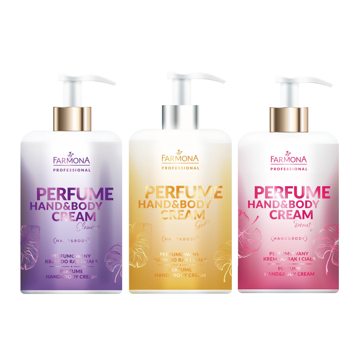 Crema perfumada para manos y cuerpo 300 ml