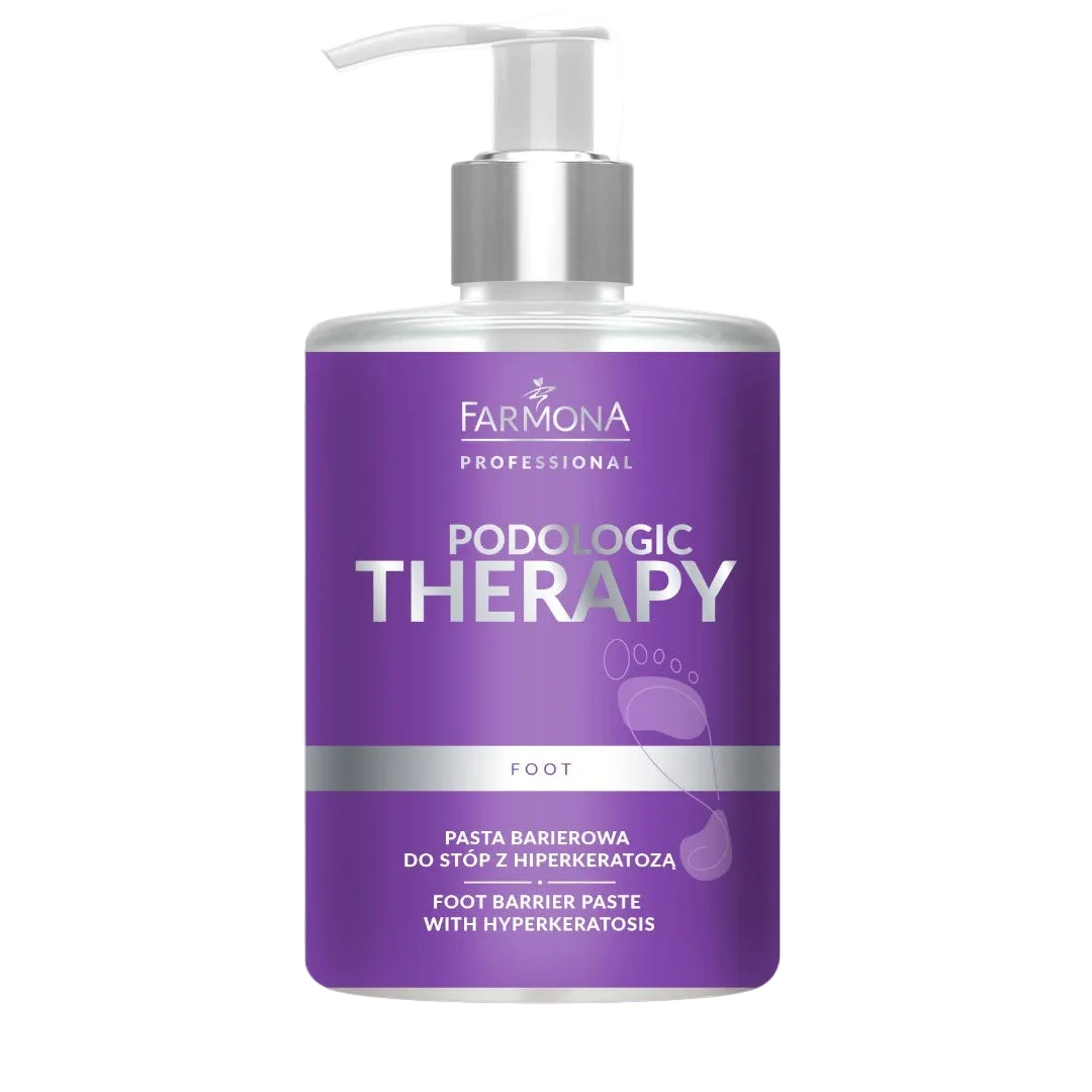Farmona Podologic Therapy Pasta de Barrera para Pies con Hiperqueratosis (300 ml) | Tratamiento Intensivo con 30% de Urea, Hydromanil™, Própolis y Colostrum