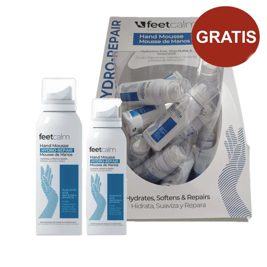 Promo de Mousse Hidratante y Reparador para Manos FeetCalm Hydro-Repair – Hidratación Rápida y Eficaz