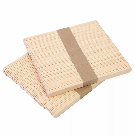 Espátulas de madera pequeñas, 100 uds.