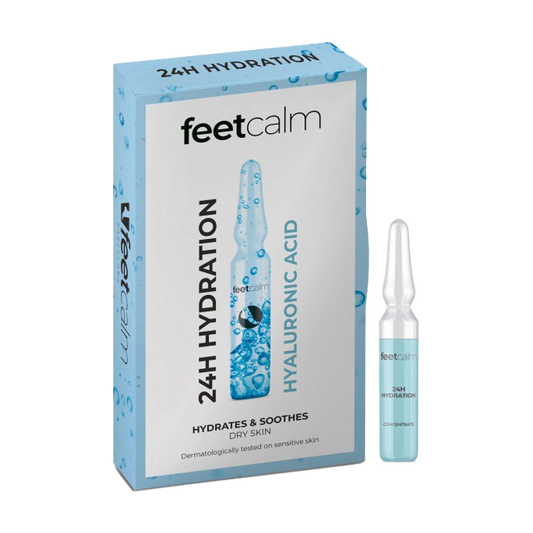 Ampolla 24H hydración concentrate con ácido hialurónico 2 ml FeetCalm