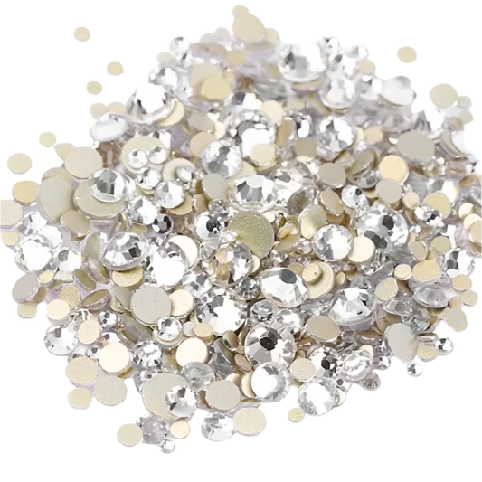 Cristales strass blanco, 1440 uds.