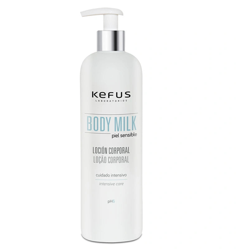 Loción corporal Body Milk hidratante Kefus