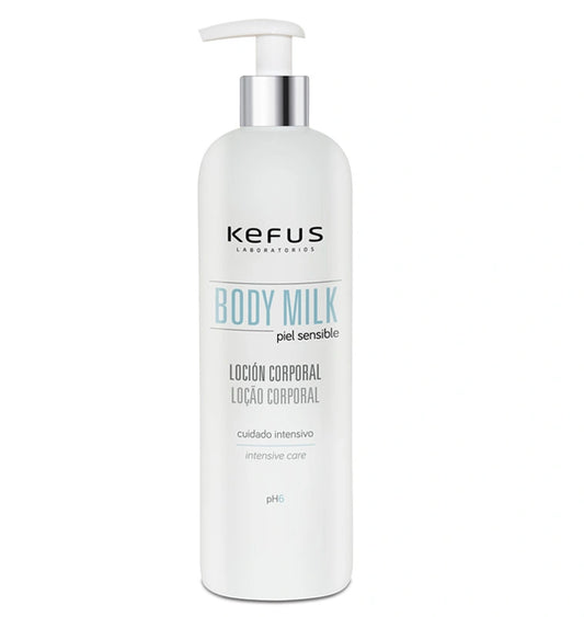 Loción corporal Body Milk hidratante Kefus