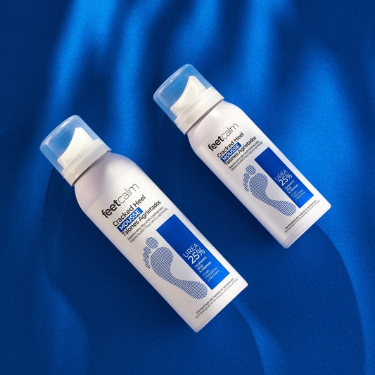 Mousse reparadora para talones agrietados 25% urea