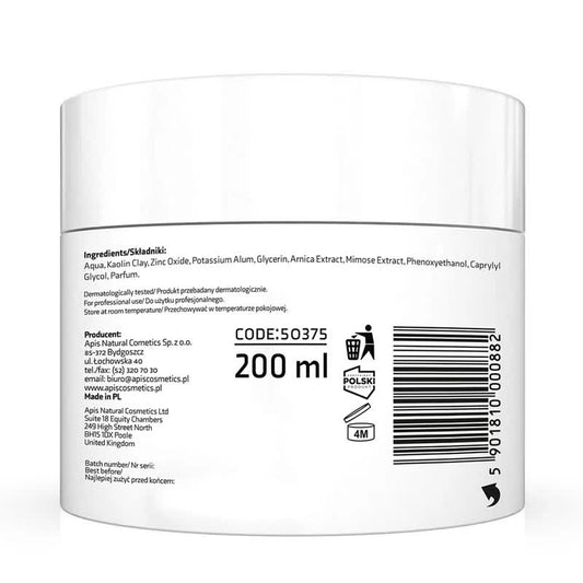 Apis Acne-Stop Mascarilla: Arcilla Blanca y Zinc para Purificar, Matificar y Calmar la Piel tras Extracciones en Cabina
