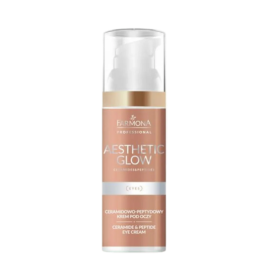 Farmona Aesthetic Glow Crema de ojos de ceramidas y péptidos, 50 ml
