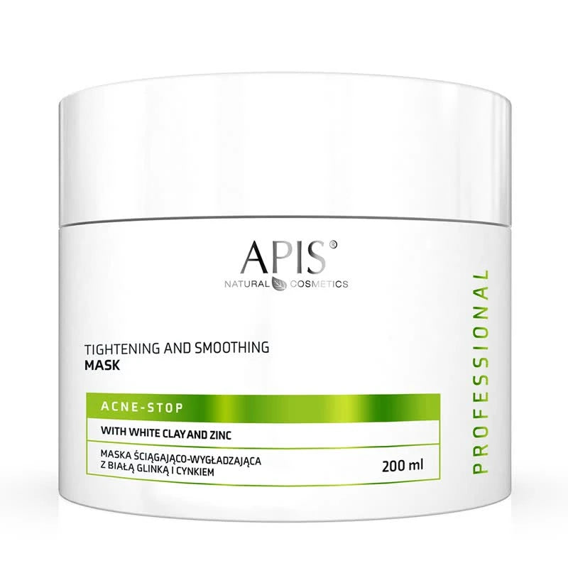 Apis Acne-Stop Mascarilla: Arcilla Blanca y Zinc para Purificar, Matificar y Calmar la Piel tras Extracciones en Cabina
