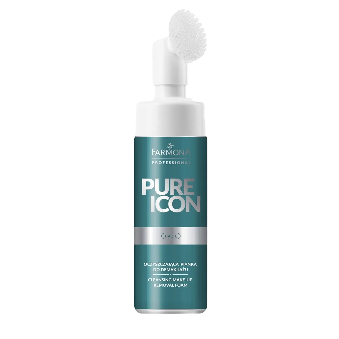 Farmona Pure Icon Espuma limpiadora desmaquillante con cepillo de silicona 150 ml