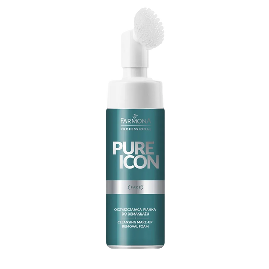 Farmona Pure Icon Espuma limpiadora desmaquillante con cepillo de silicona 150 ml