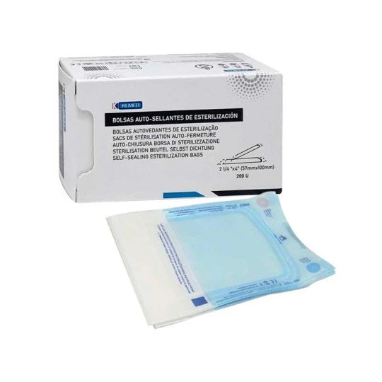 Bolsas auto-sellantes de esterilización 200 uds.